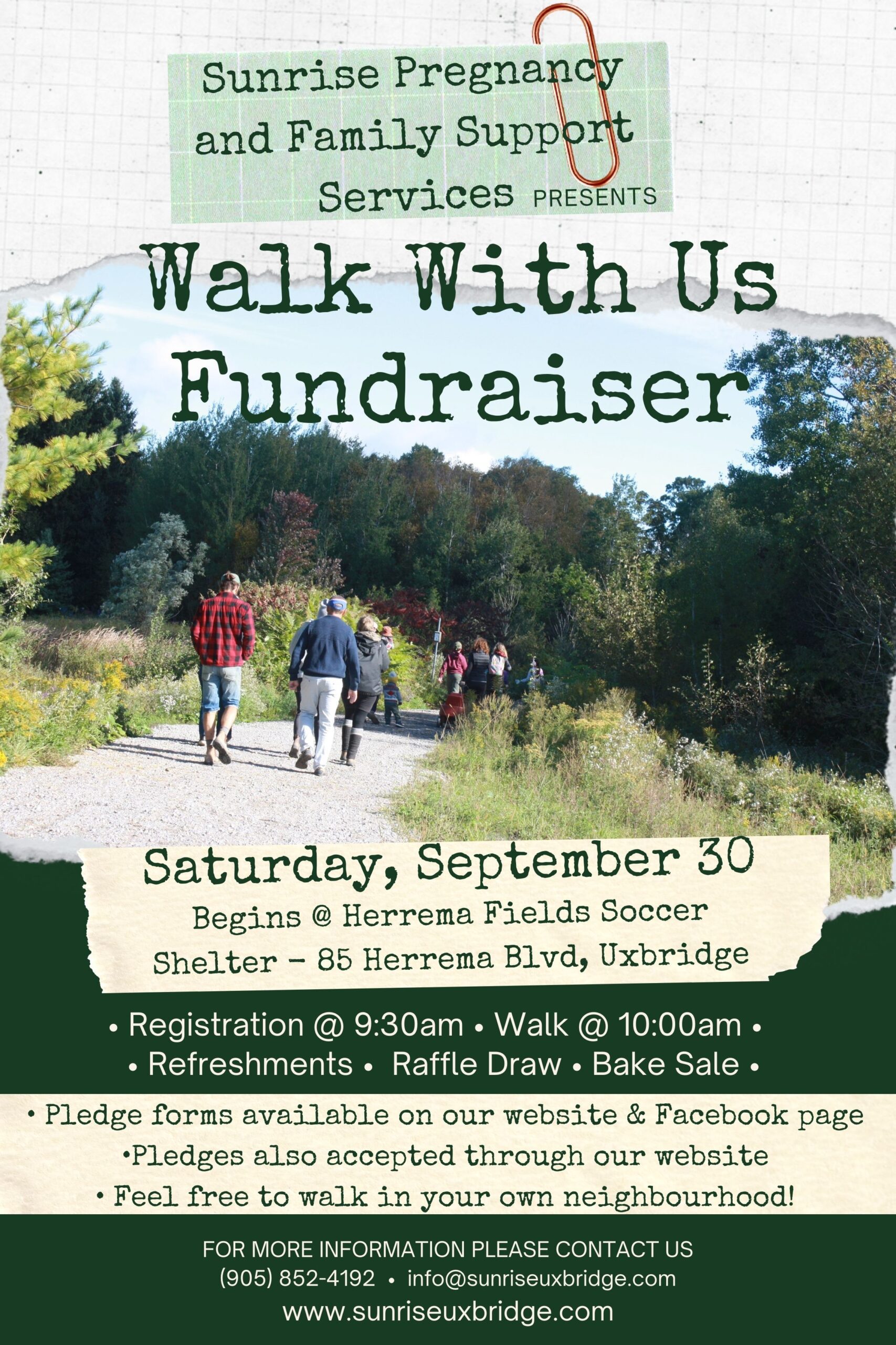 Annual Walk With Us Fundraiser